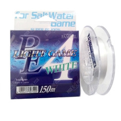 Cord Yamatoyo PE LIGHT GAME WHITE 150m No. 0.5 (8lb)