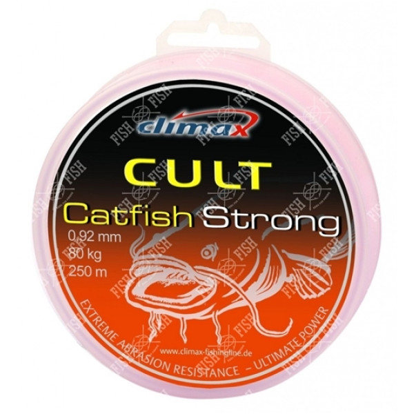 Шнур Climax CULT Catfish Strong , 280 m. 0,60 мм, 60.00 кг, коричневый