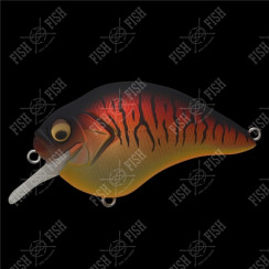 Megabass S-CRANK 1.5 USA E2CRAW wobbler