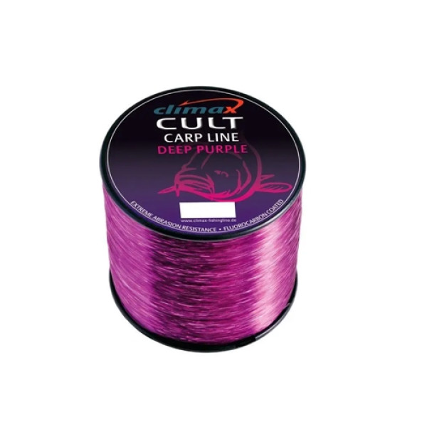 Лісочка CLIMAX CULT CARP LINE DEEP PURPLE 0,35mm 9,1kg 1000m