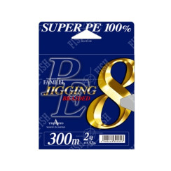 Шнур Yamatoyo PE JIGGING 8 300m (5 кольорів) #0.6 (12lb)