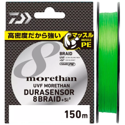Шнур Daiwa UVF Morethan Dura Sensor X8+SI2 150m LG 8.0kg 0.165mm #1.0