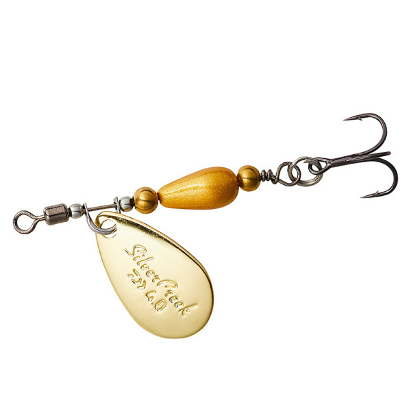 Вертушка Daiwa Silver Creek Spinner 4.0 4gr Gold