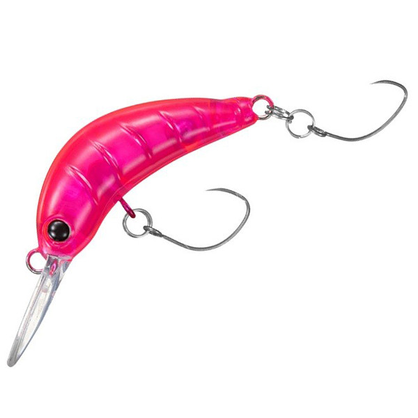 Воблер Daiwa Masuno Imomushi 30мм 1.9g Clear Pink