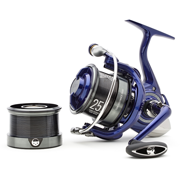 Катушка Daiwa 23 TDR Distance 25QD + Зап. шпуля