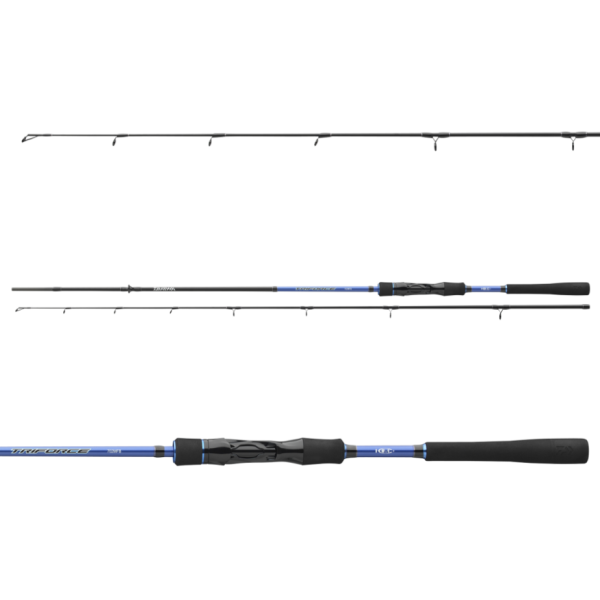Spinning casting. Daiwa Triforce 702MFB-BD Caster 2.10m 7-28g
