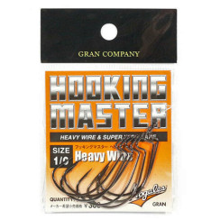 Varivas Nogales Hooking Master Offset Hook, Heavy Wide Class, #1/0