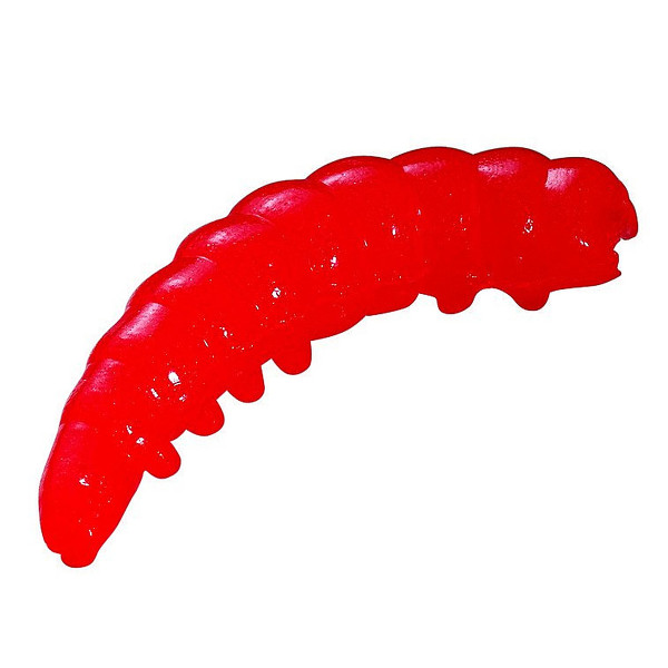 Berkley PowerBait Power Honey Worm 25mm Silicone, 60g, Hot Orange