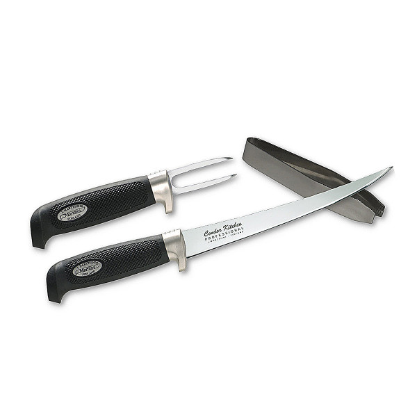 Knife Marttiini CKP Fishing Set 19cm filleting knife & 5cm fish fork