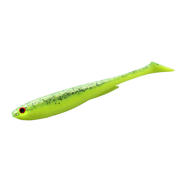 Silicone Daiwa Prorex Slim Shady 75mm 3.3g #Chartreuse Shocker