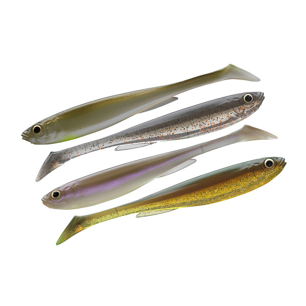 Силикон Daiwa Prorex Slim Shady Nature Set 75mm 3.3g 5pcs #Color Mix 1