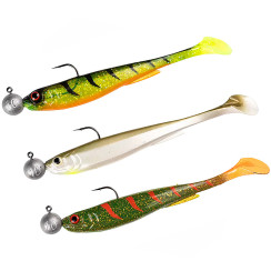 Силікон Daiwa Prorex Slim Shady 105мм 8.0g #Perch/Zander Set