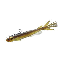 Silicone equipped with Daiwa Prorex V-Marley Pelagic Shad 210mm 80g #GoldenShiner