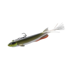 Silicone equipped with Daiwa Prorex V-Marley Pelagic Shad 210mm 80g #RealMudRoach
