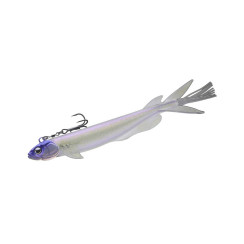 Silicone equipped with Daiwa Prorex V-Marley Pelagic Shad 210mm 80g #White Ghost