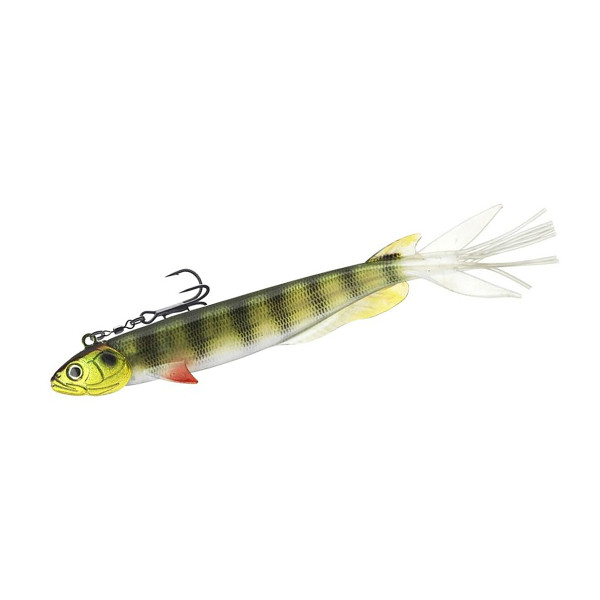 Silicone equipped with Daiwa Prorex V-Marley Pelagic Shad 210mm 80g #Perch