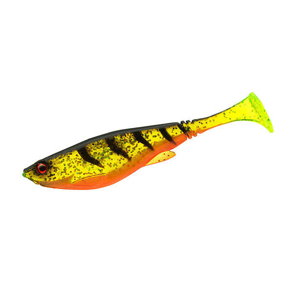 Silicone Daiwa Prorex Belly Shad 110mm 12g #Ghost Firetiger