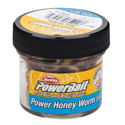 Силікон Berkley PowerBait Power Honey Worm 25мм 60g #Red/Yellow