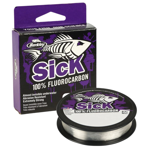 Флюрокарбон Berkley Sick Fluorocarbon Leader 50m 7kg 0.30mm #Clear