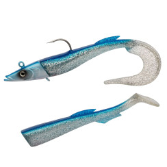 Berkley PowerBait Sandeel 210mm Silicone #Metallic Blue