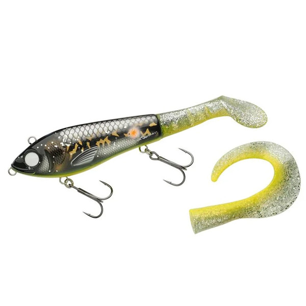 Wobbler Abu Garcia Svartzonker McHybrid 165mm 74g #Ghost Walleye