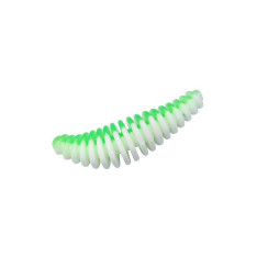 Silicone Berkley PowerBait Power Pupa 45mm 8pcs #Sprng Grn/White