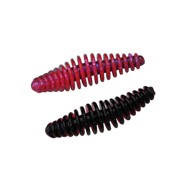 Berkley PowerBait Power Pupa 45mm Silicone (10 pcs) #Slmon Egg Red/Black