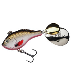 Тейл-спиннер Berkley Pulse Spintail XL 80mm 18g #Black n Red