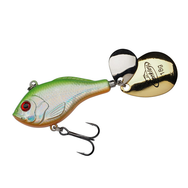 Тейл-спиннер Berkley Pulse Spintail XL 80mm 18g #Candy Lime