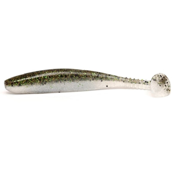 Silicone Daiwa Tournament D`Fin 100mm Green/Pearl