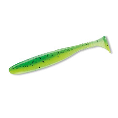 Силикон Daiwa Tournament D`Fin 125mm 5pc #UV Chartreuse Tiger