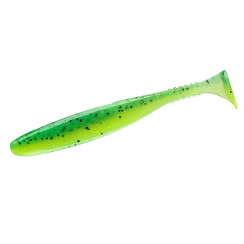 Силікон Daiwa Tournament D`Fin 150mm 3pc #UV Chartreuse Tiger