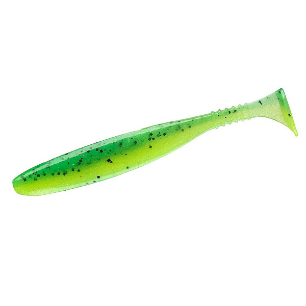 Silicone Daiwa Tournament D`Fin 150mm 3pc #UV Chartreuse Tiger