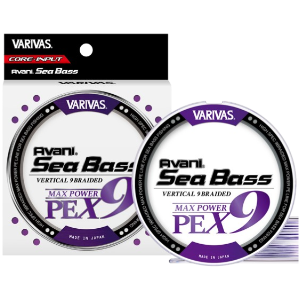Cord Varivas SeaBass Max Power X9 150m 10.3kg 0.165mm #1.0