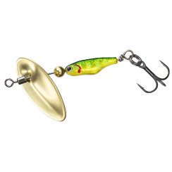 Вертушка Daiwa Silver Creek Spinner SS 4.5g #Green Gold