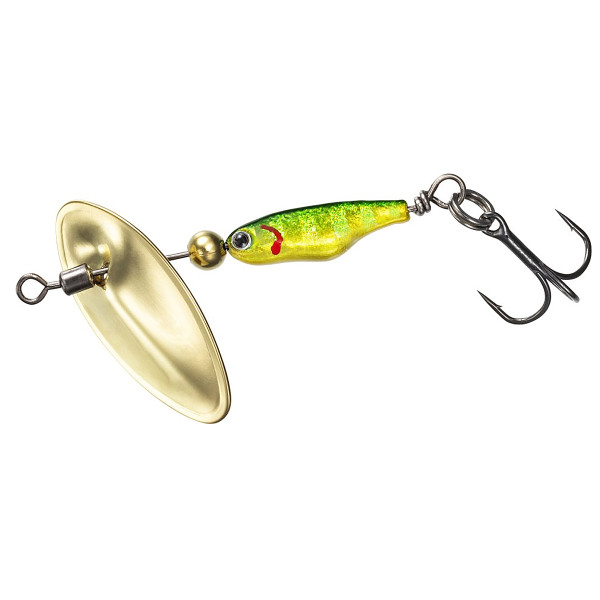 Вертушка Daiwa Silver Creek Spinner SS 4.5g #Green Gold