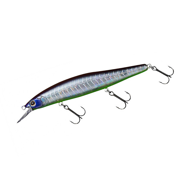 Воблер Daiwa Steez Minnow 110SP-SR 110mm 14.4g #Ghost Herring