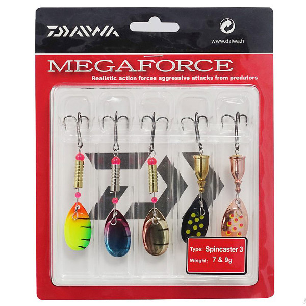 Daiwa Megaforce Spinner Kits 3