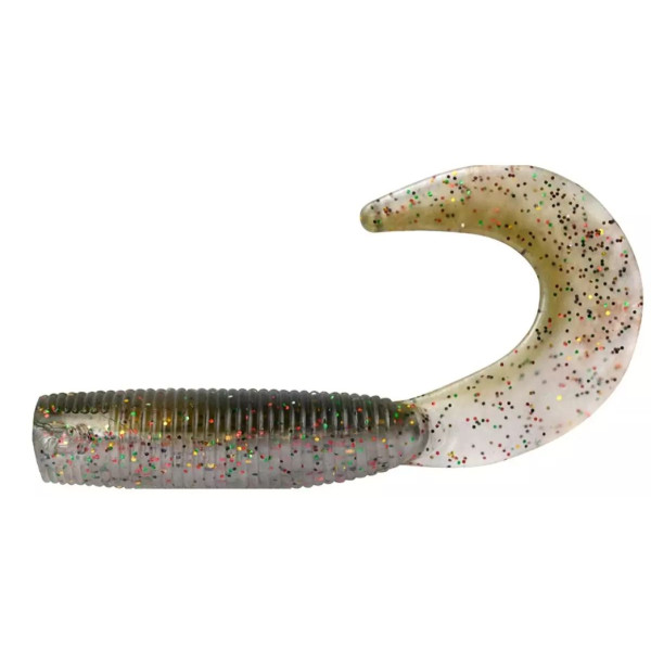 Daiwa Bait Junkie 2.5" Grub Pearl Gudgeon Silicone