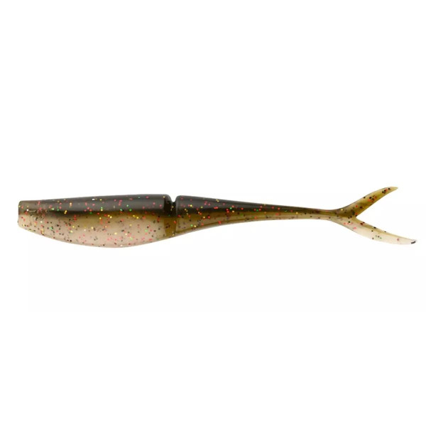 Silicone Daiwa Bait Junkie 7" Jerkshad Red Bait Glow