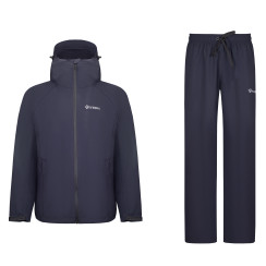 Viverra 4Stretch Rain Suit Black Navy XL