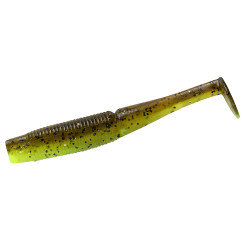Daiwa Bait Junkie 3.2" Silicone Minnow #GP Chartreuse UV