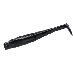 Daiwa Bait Junkie 2.5" Silicone Minnow #Black UV