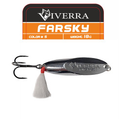 Kastmaster Viverra FARSKY 18g Black-Silver