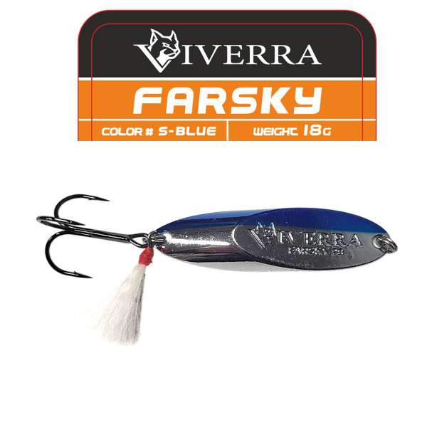 Kastmaster Viverra FARSKY 18g Blue-Silver