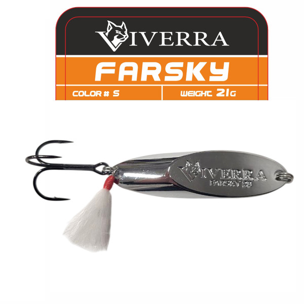 Kastmaster Viverra FARSKY 21g Silver