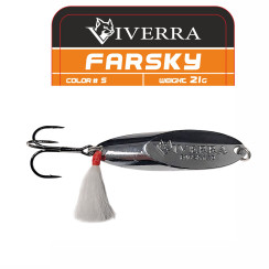 Kastmaster Viverra FARSKY 21g Black-Silver