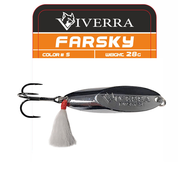 Kastmaster Viverra FARSKY 28g Black-Silver