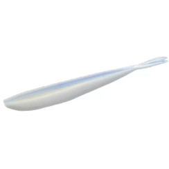 Silicone Lunker City Fin-S Fish 10/BG 4" #240 Blue Sky Shiner