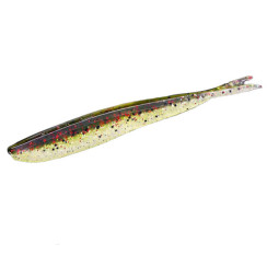 Silicone Lunker City Fin-S Fish 10/BG 4" #270 Jungle Jazz